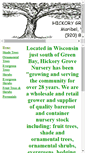 Mobile Screenshot of hickorygrovenursery.com